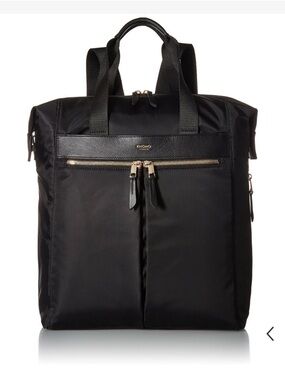 KNOMO London Mayfair Chiltern Convertible Laptop Tote Backpack Bag